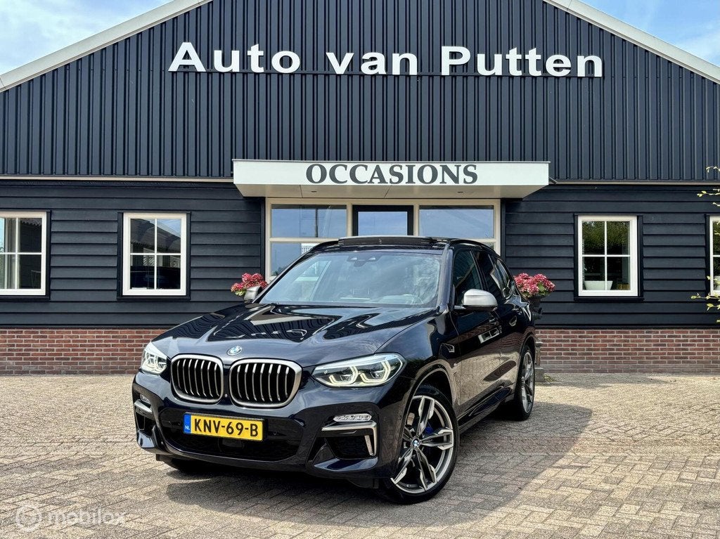 BMW X3 M40i xDrive High Executive Edition / Pano / Head-Up /, Auto's, BMW, Automaat, Gebruikt, Blauw, Bedrijf