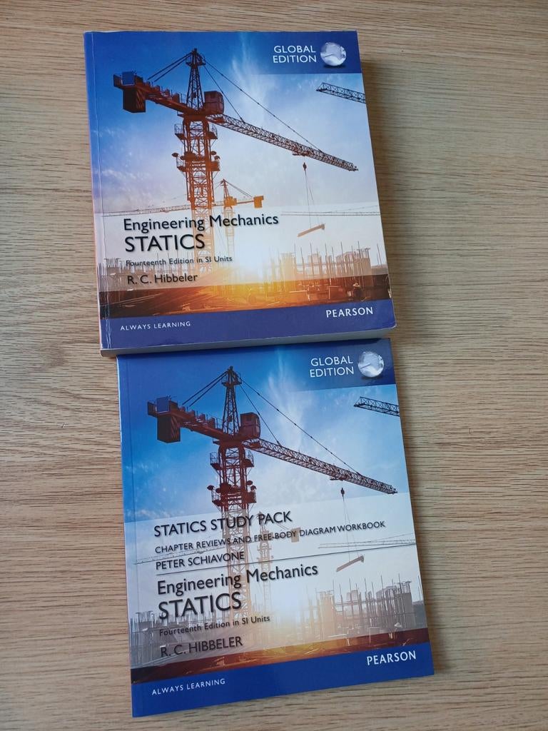 Engineering Mechanics: Statics (14e SI) + Study Pack, Boeken, Ophalen, HBO, Zo goed als nieuw, R.C. Hibbeler, Peter Schiavone