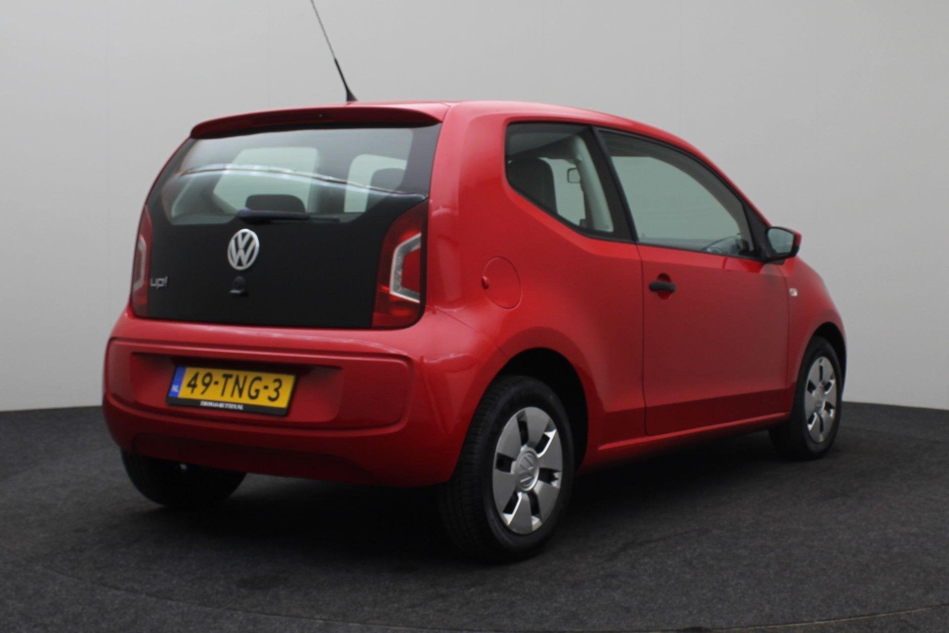 Volkswagen Up! 1.0 take up! 2012 | Airco | Navigatie | Elekt, Auto's, Voorwielaandrijving, Euro 5, Stof, Gebruikt