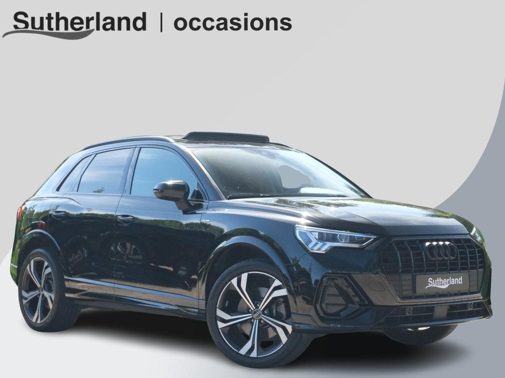 Audi Q3 45 TFSI e S edition 245 PK | Panoramadak | Sonos | E, Auto's, Audi, Bedrijf, Te koop, Q3, ABS, Achteruitrijcamera, Adaptieve lichten