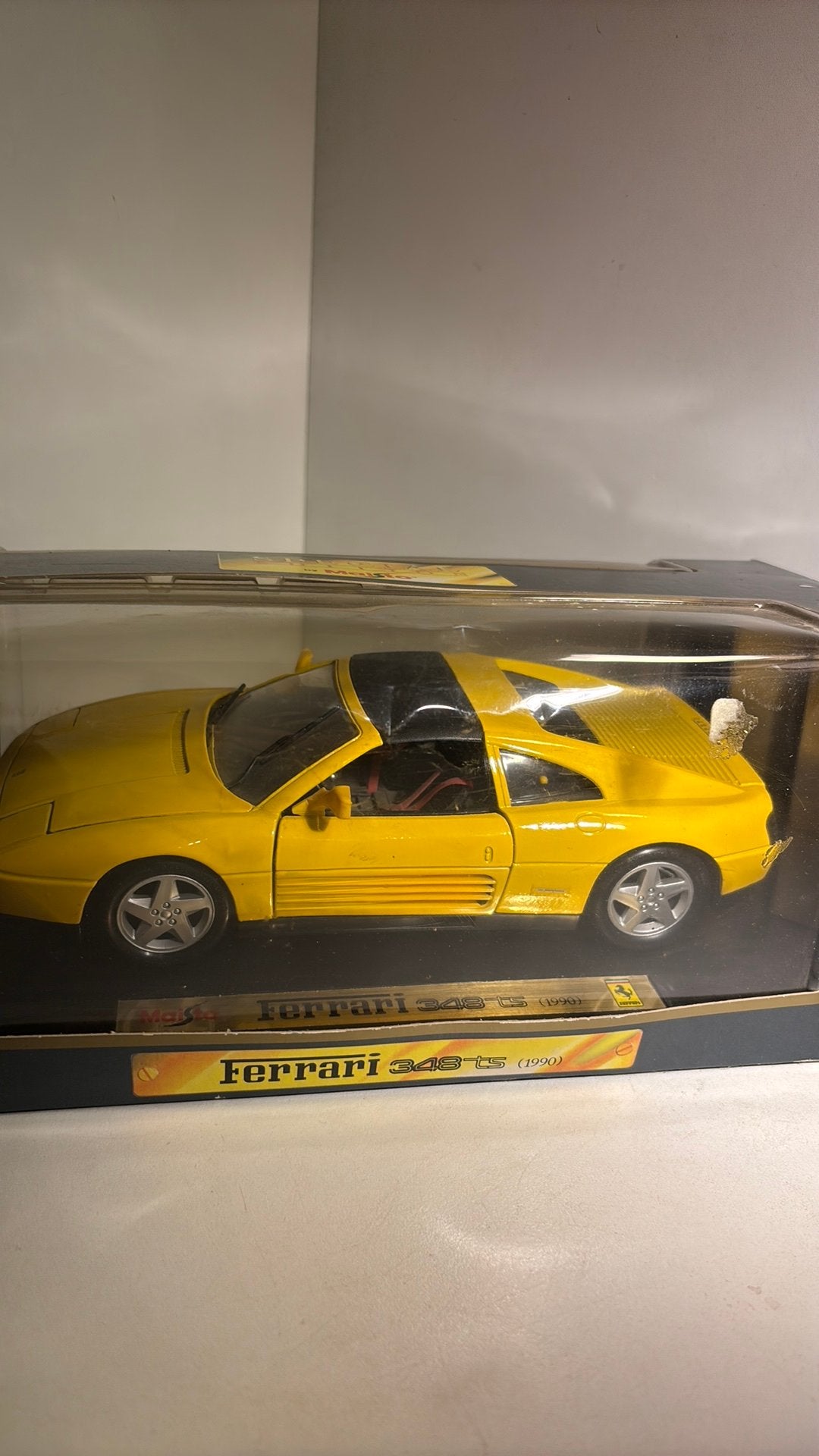 Ferrari 348 ts maisto 1.18, Maisto, Ophalen of Verzenden, A, A