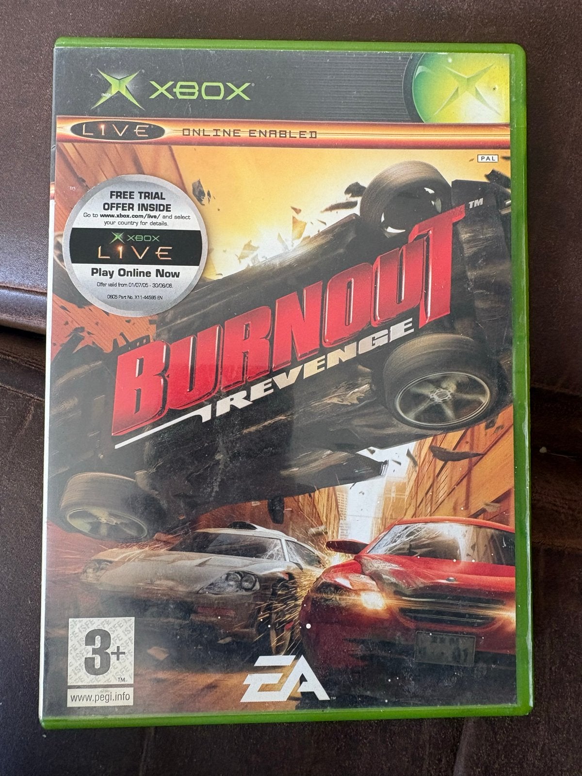 Burnout Revenge Xbox - Racegame vol actie en crashes, Online, Gebruikt, 1 speler, Racen en Vliegen