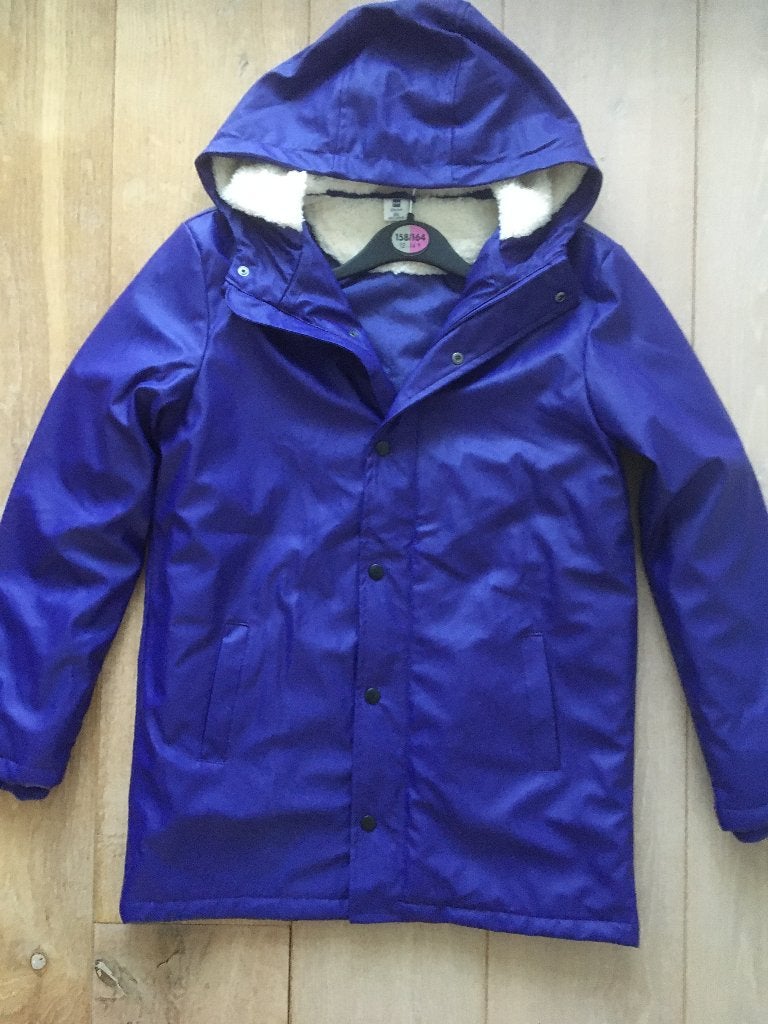 Nieuwe HEMA gevoerde kinderregenjas 158/164, Kinderen en Baby's, Meisje, Nieuw, Ophalen of Verzenden, Hema