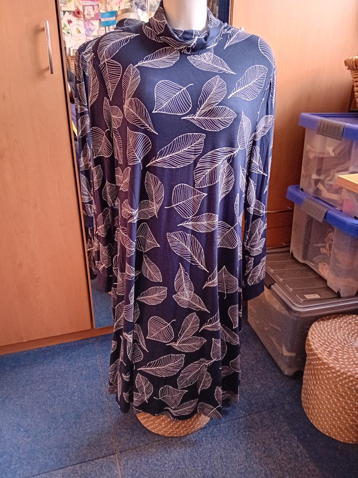 2 mooie jurken mt 46/48, Kleding | Dames, Bonprix, Blauw, Ophalen of Verzenden, Zo goed als nieuw