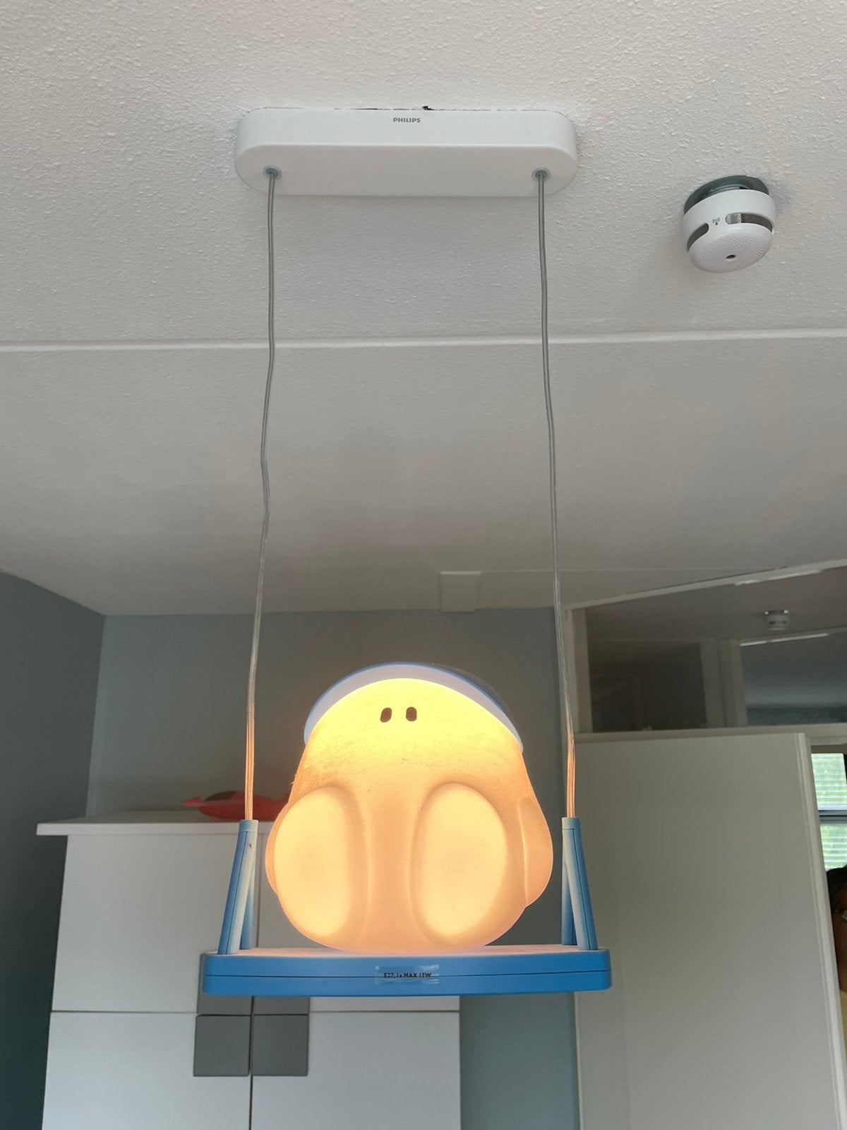 Philips Mykidsroom Buddy Swing - Hanglamp - Blauw, Kinderen en Baby's, Kinderkamer | Inrichting en Decoratie, Gebruikt, Ophalen of Verzenden