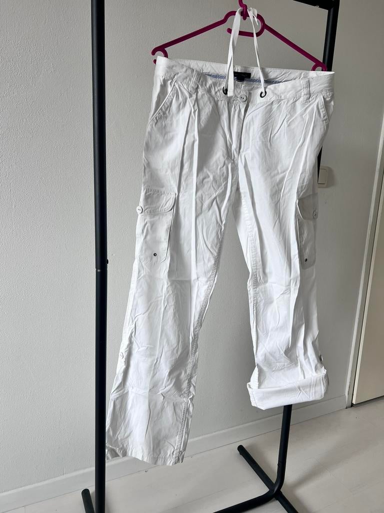 Tommy Hilfiger witte lange broek maat M /38 / usa8, Maat 38/40 (M), Wit, Ophalen of Verzenden, Zo goed als nieuw