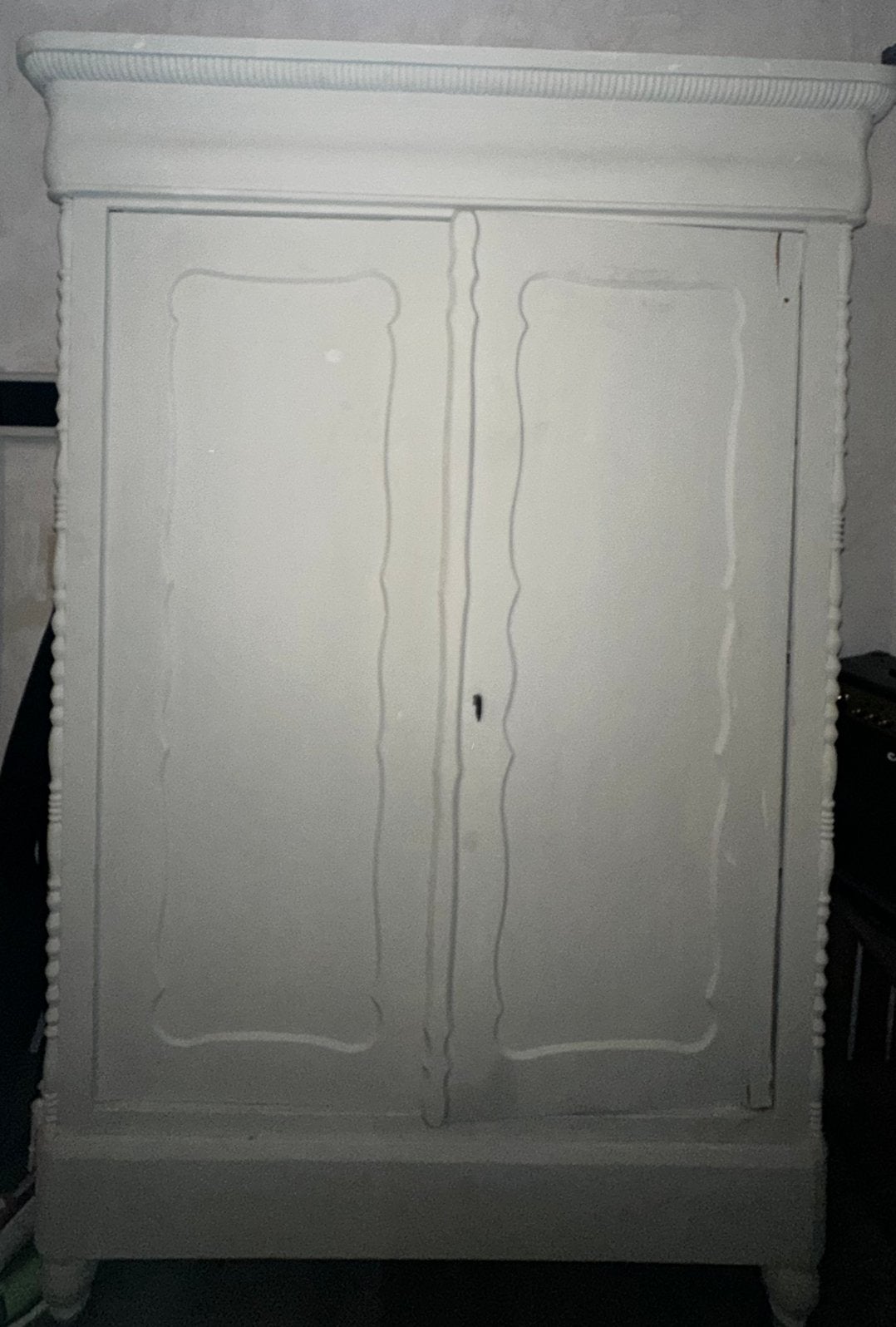 Biedermeier/meiden kast, Ophalen