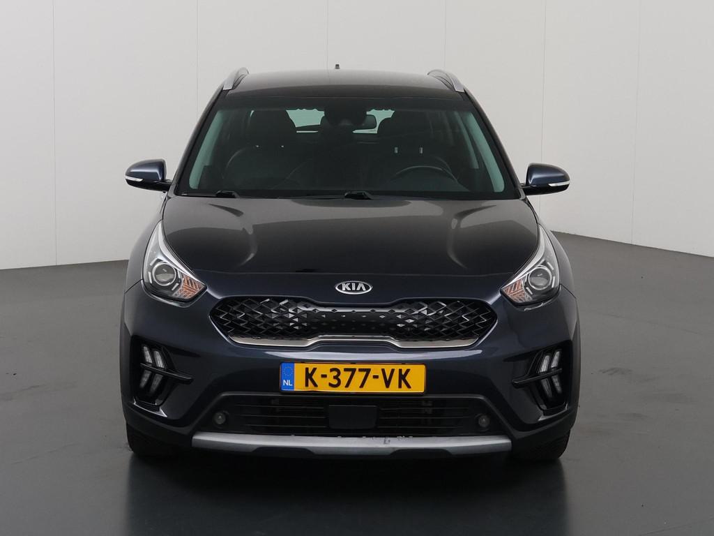 Kia Niro 1.6 GDi Hybrid DynamicLine | Trekhaak | Navigatie |, Auto's, Gebruikt, Euro 6, 2 kWh, Blauw
