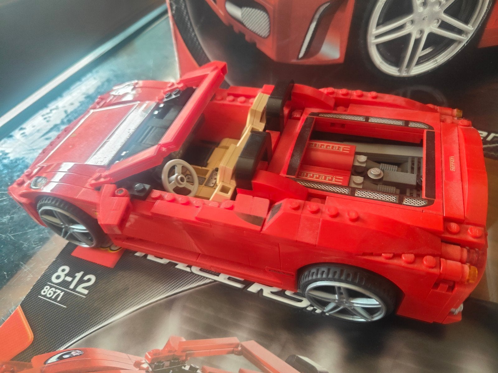 Lego Racers set 8671, Ophalen of Verzenden, Zo goed als nieuw, Groter dan 1:32, Overige merken