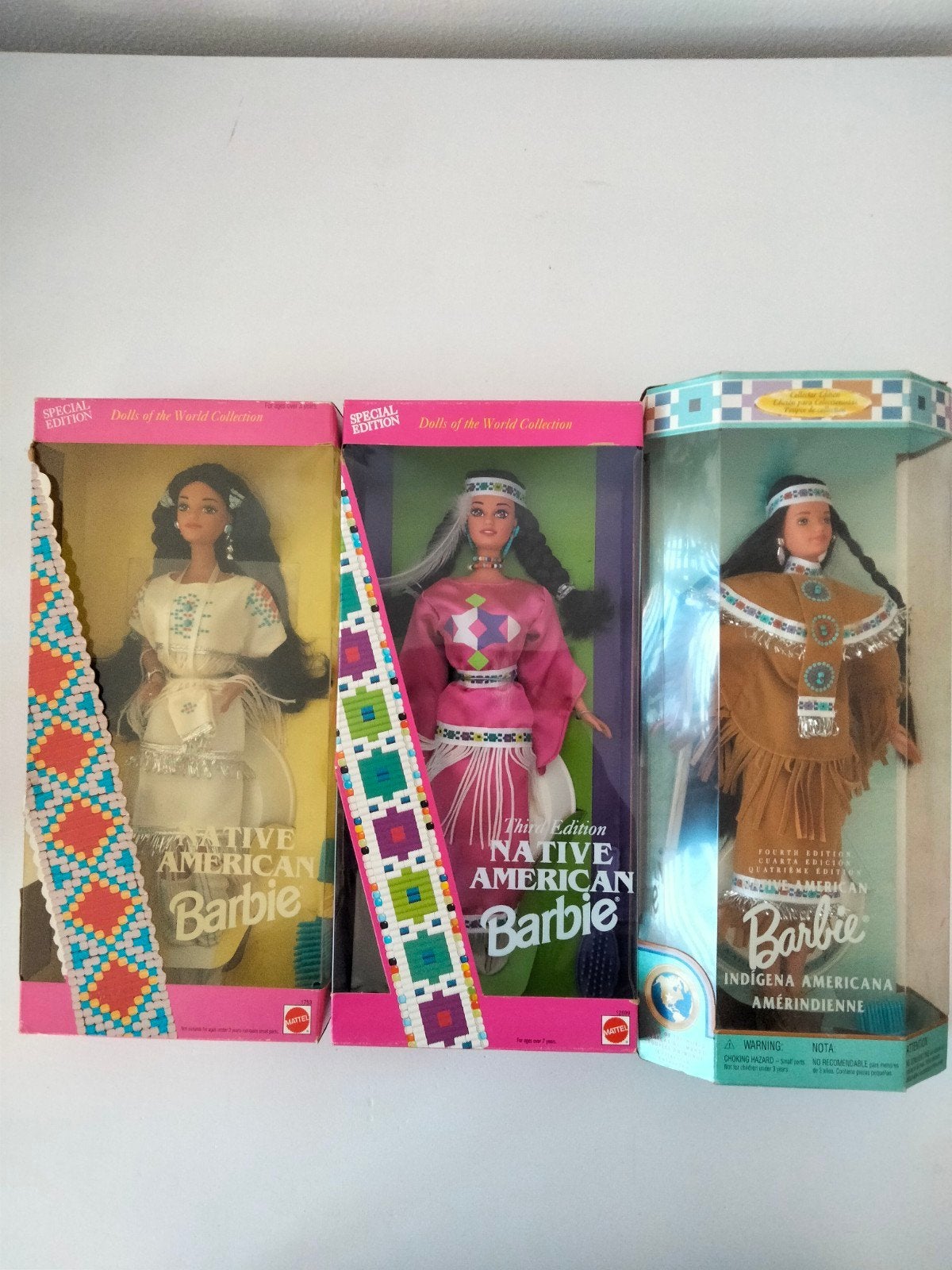 Vintage Native American Barbies jaren 90 NRFB, Ophalen of Verzenden, Nieuw