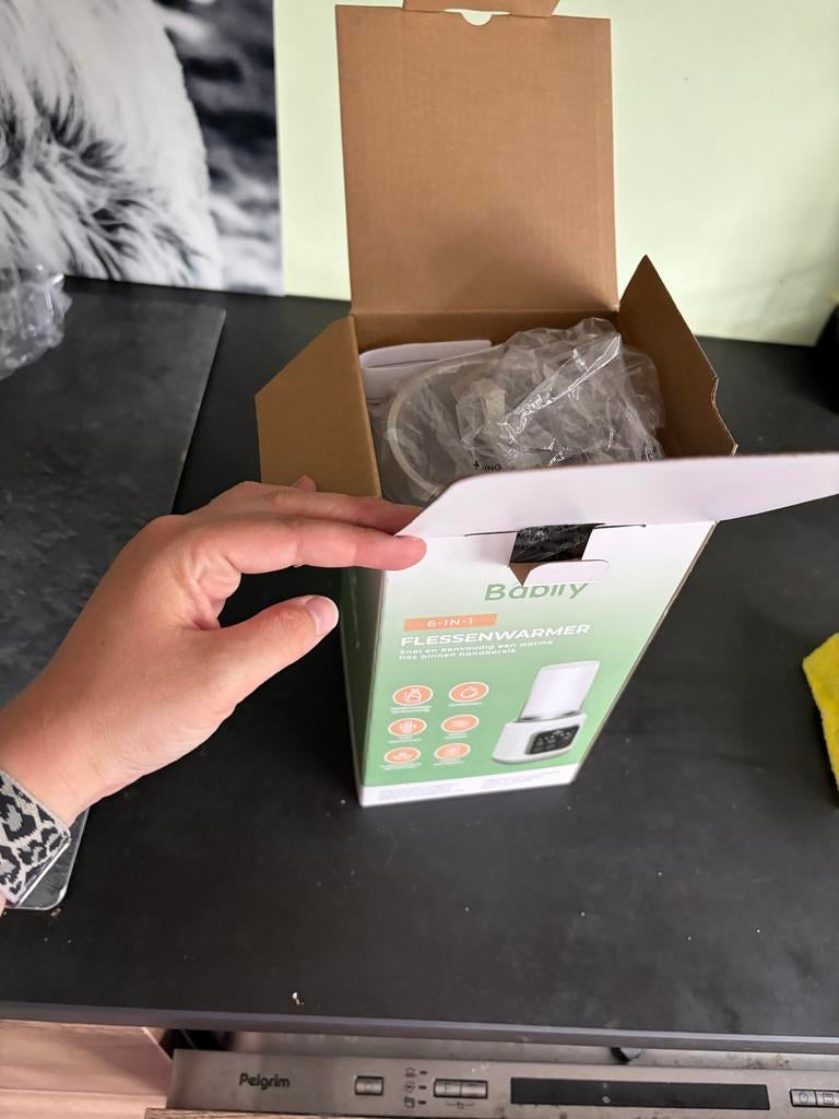 Babilly 6-in-1 Flessenwarmer - Zo goed als nieuw, Kinderen en Baby's, Ophalen, Zo goed als nieuw, Flessen- of potjesverwarmer