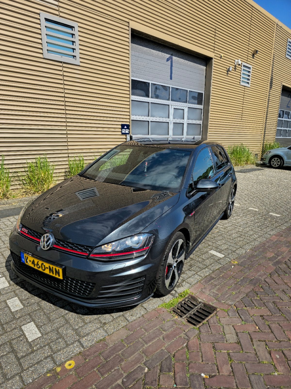 Volkswagen Golf 2.0 TSI 169KW 5D DSG 2016 Zwart, Auto's, Stof, Zwart, 4 cilinders, 1984 cc