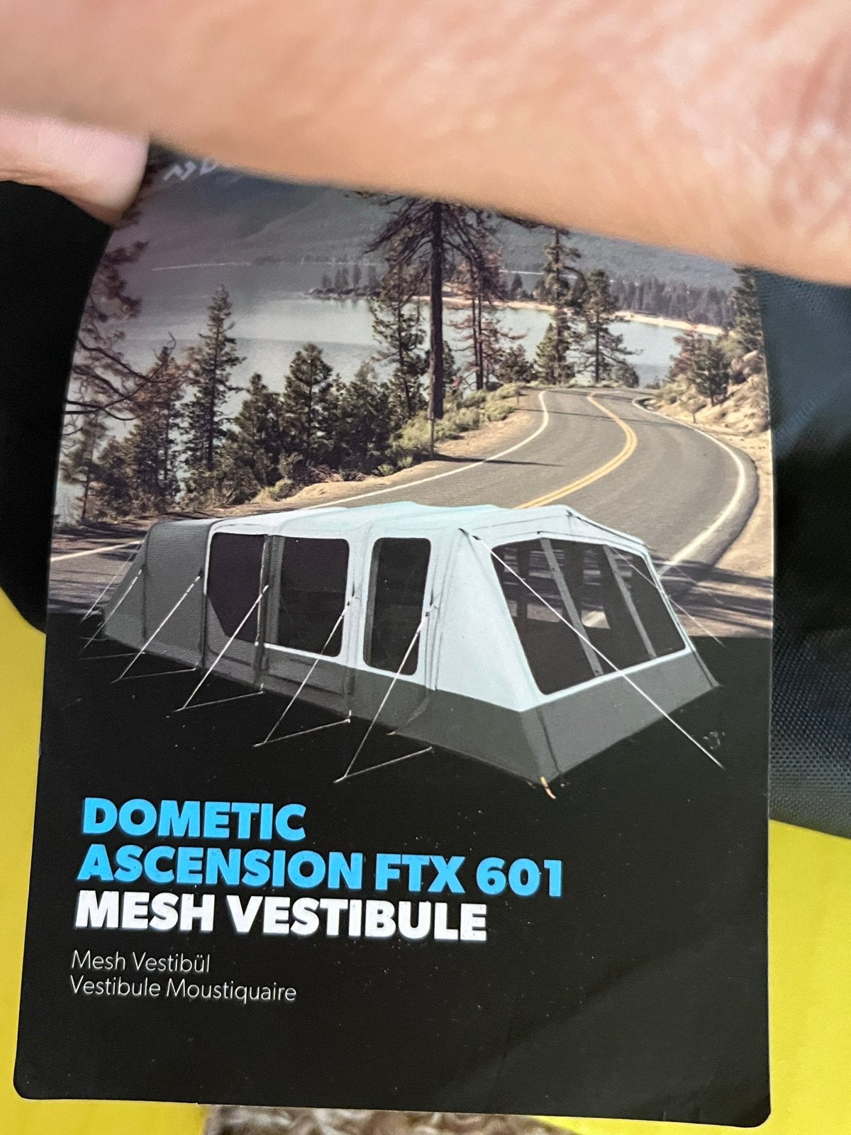 Dometic Ascension FTX 601 Tent incl. tapijt, grondzeil, vest, Caravans en Kamperen, Ophalen, Zo goed als nieuw, Tot en met 6