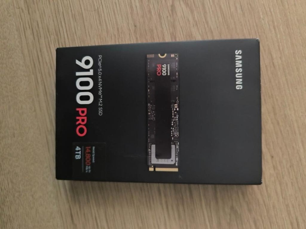 Samsung 9100 PRO PCIe 5.0 NVMe M.2 SSD 4TB, Computers en Software, Ophalen, Nieuw, HDD