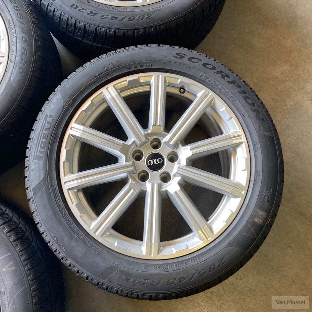 Audi Q7 Pirelli Scorpion Winter 285/45/R20 112V, Gebruikt, -, 285 mm, -