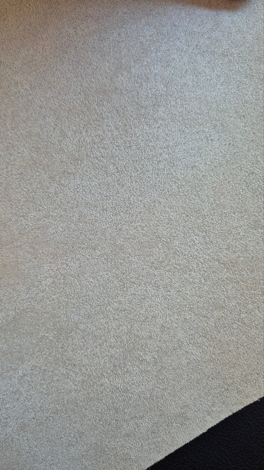 Arte Suède Look Behang beige - 140x180 cm, Ophalen, Structuur, Minder dan 5 m², Textielbehang