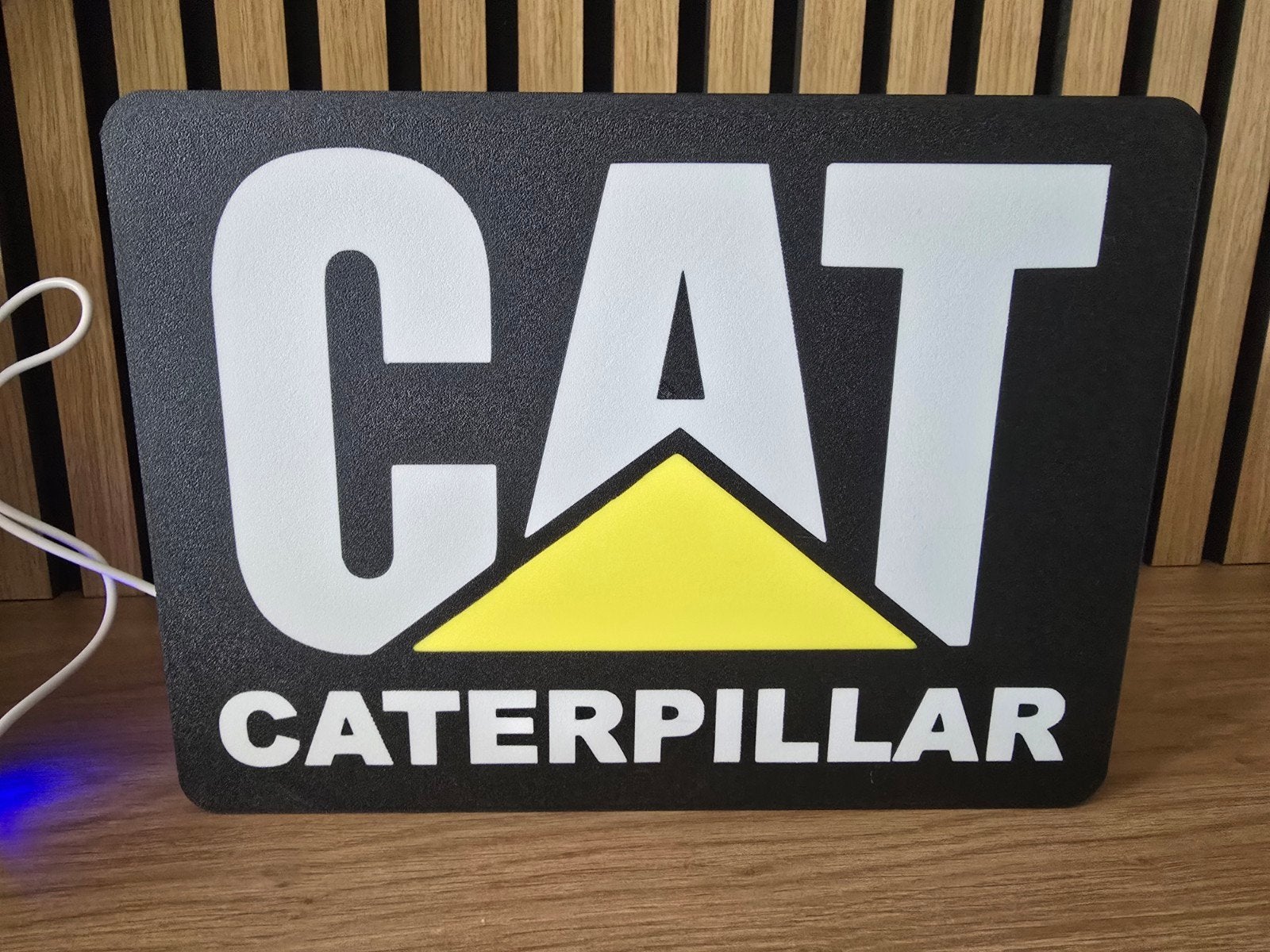 Caterpillar CAT LED Lichtbak Reclamebord, Verzamelen, Merken en Reclamevoorwerpen, Ophalen of Verzenden, Zo goed als nieuw, Lichtbak of (neon) lamp