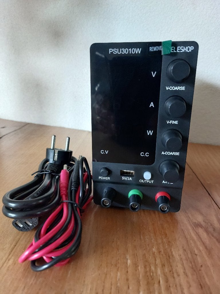 De Ele - psu3010w regelbare lab voeding nieuw, Ophalen of Verzenden, Nieuw, Elektriciteit