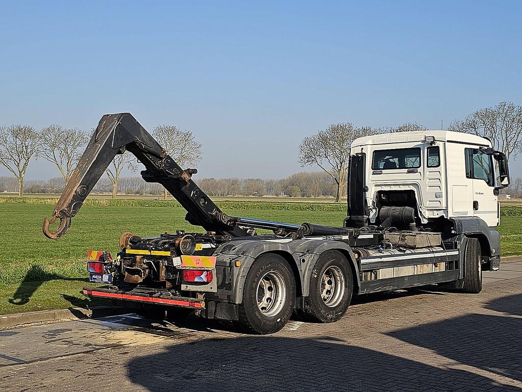 M.A.N. 28.440 TGS 6x2 479tkm e5 hook, Automaat, Euro 5, MAN, Wit