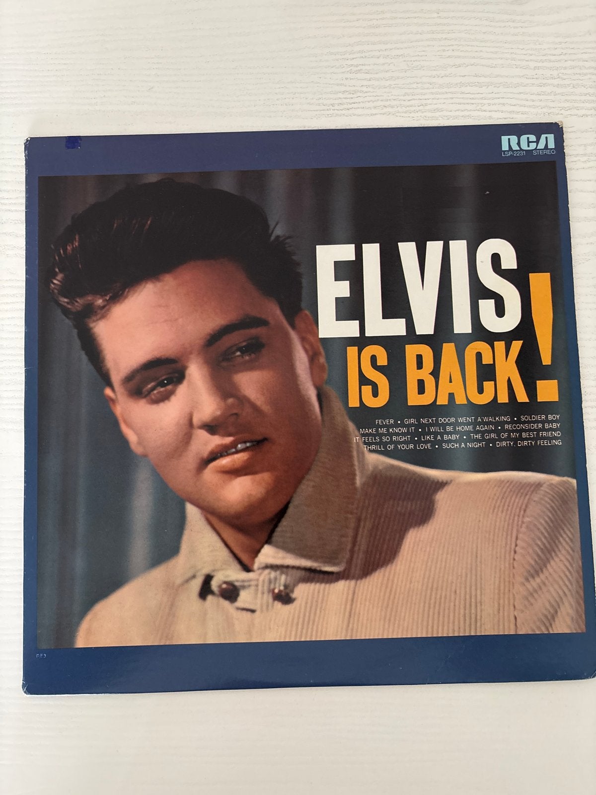 Elvis Presley - Elvis Is Back! LP (RCA Victor), Verzamelen, Ophalen of Verzenden, Zo goed als nieuw, Cd of Plaat