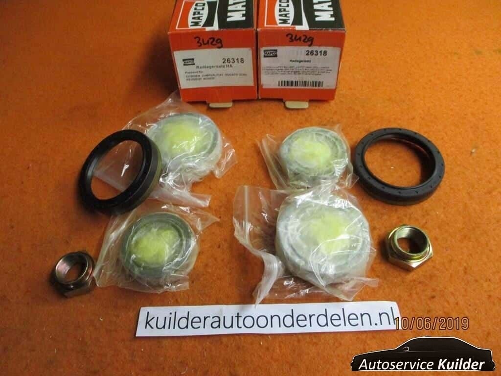 2X Wiellager achter Citroen Jumper Fiat Ducato MAPCO GMBH, -, -, Nieuw, Ophalen of Verzenden