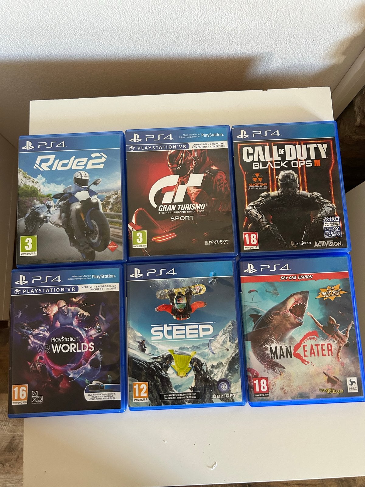 PS4 Games | lees beschrijving, Spelcomputers en Games, Games | Sony PlayStation 4, Gebruikt, Overige genres, 1 speler, Vanaf 18 jaar