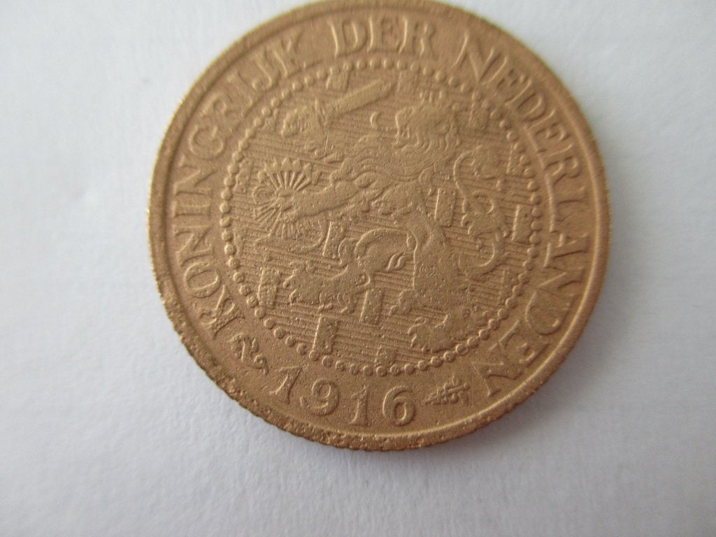 2 1/2 cent 1916, Ophalen of Verzenden, Koningin Wilhelmina, Overige waardes, Losse munt