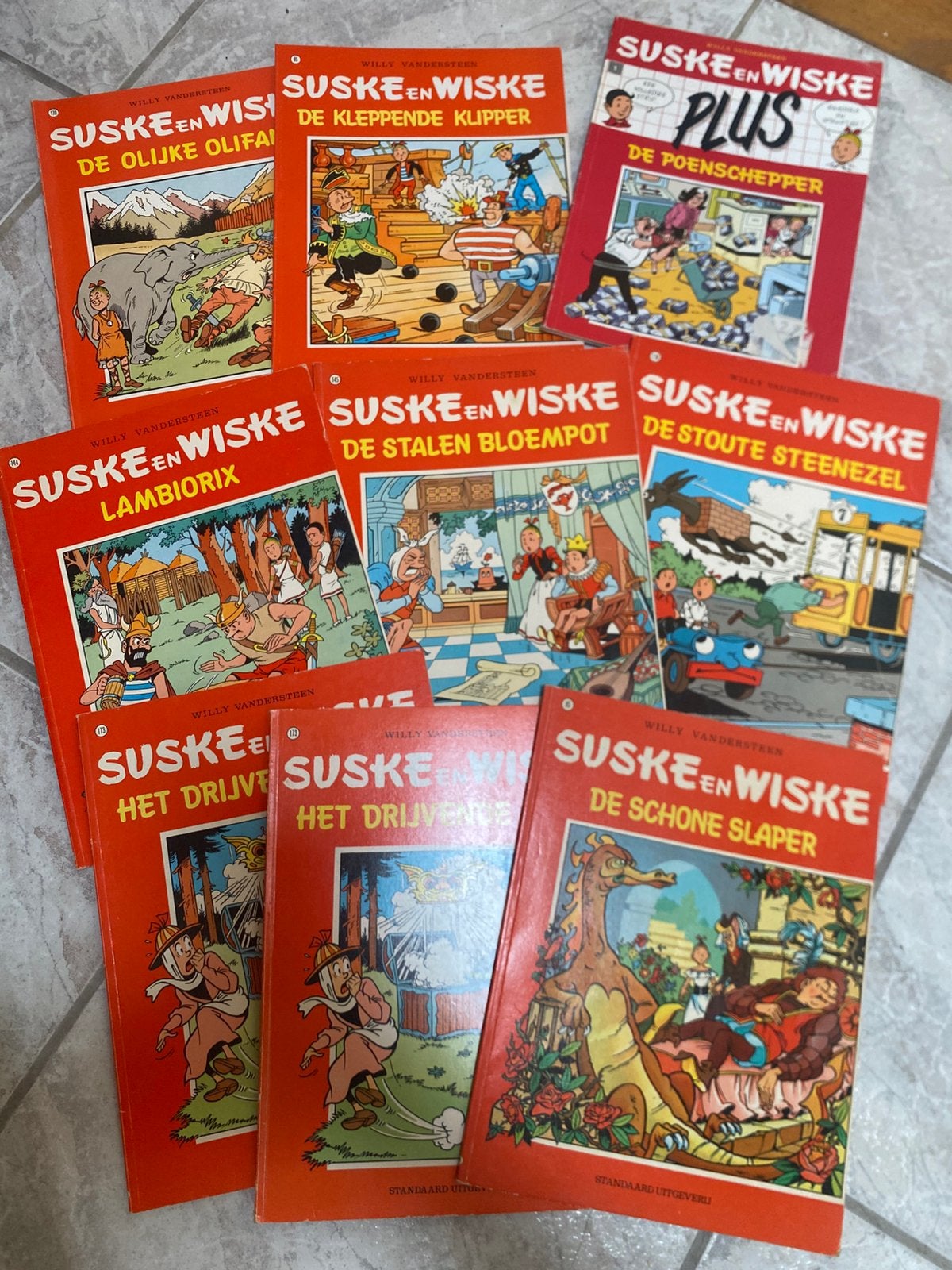 Oude suske en wiske boeken, Meerdere comics, Ophalen of Verzenden, Zo goed als nieuw, Europa