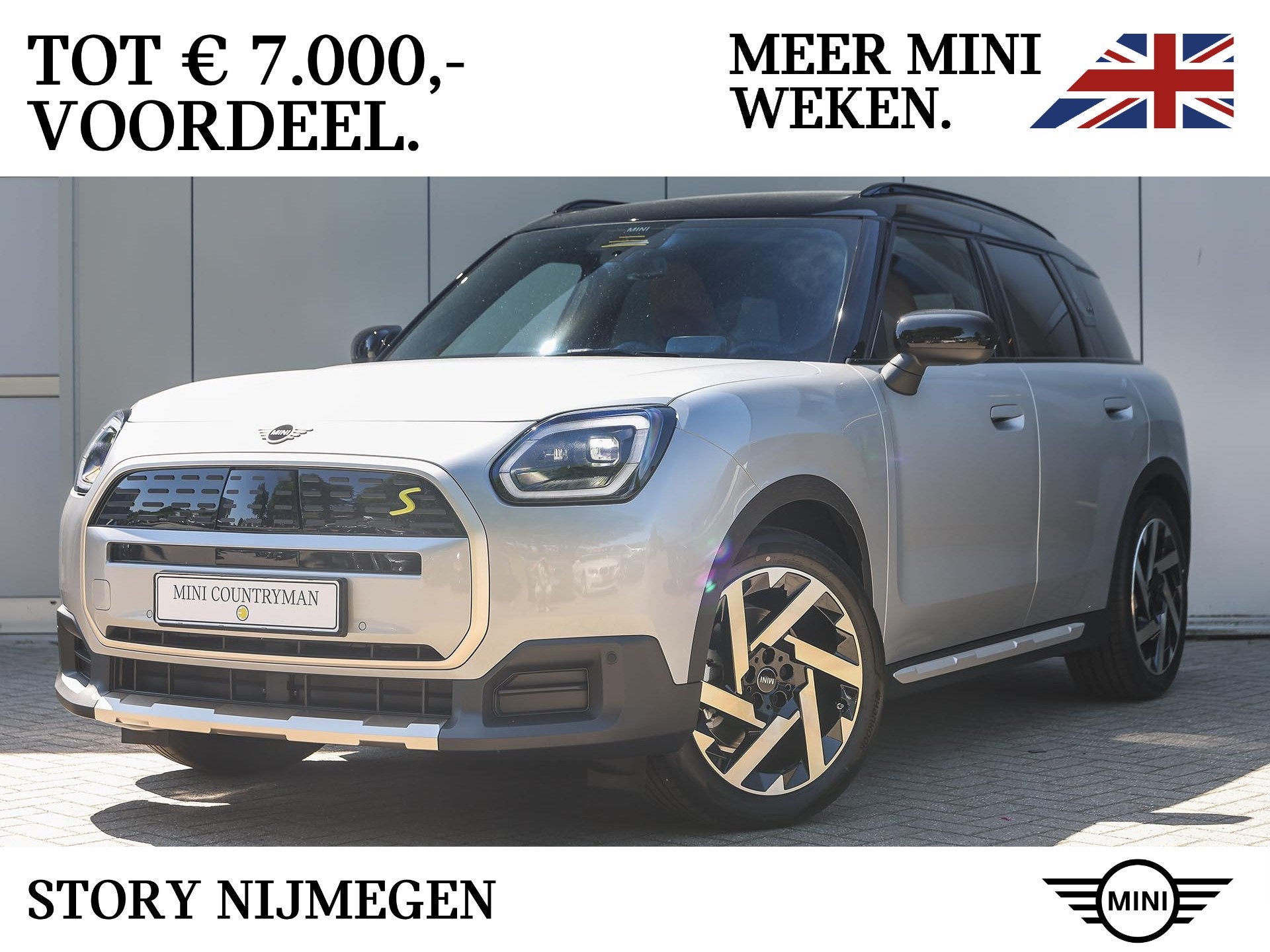 MINI Countryman Cooper S E ALL4 Automaat / Favoured Trim / P, Auto's, Automaat, Dealer onderhouden, Huisgarantie, Countryman