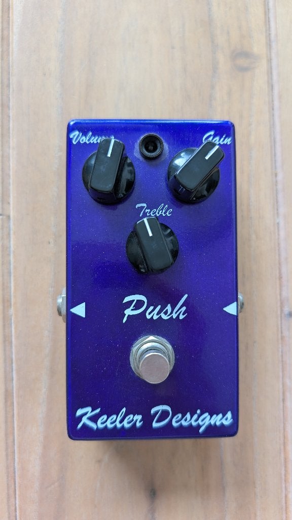Keeler Designs Push (overdrive), Ophalen of Verzenden, Zo goed als nieuw, Distortion, Overdrive of Fuzz