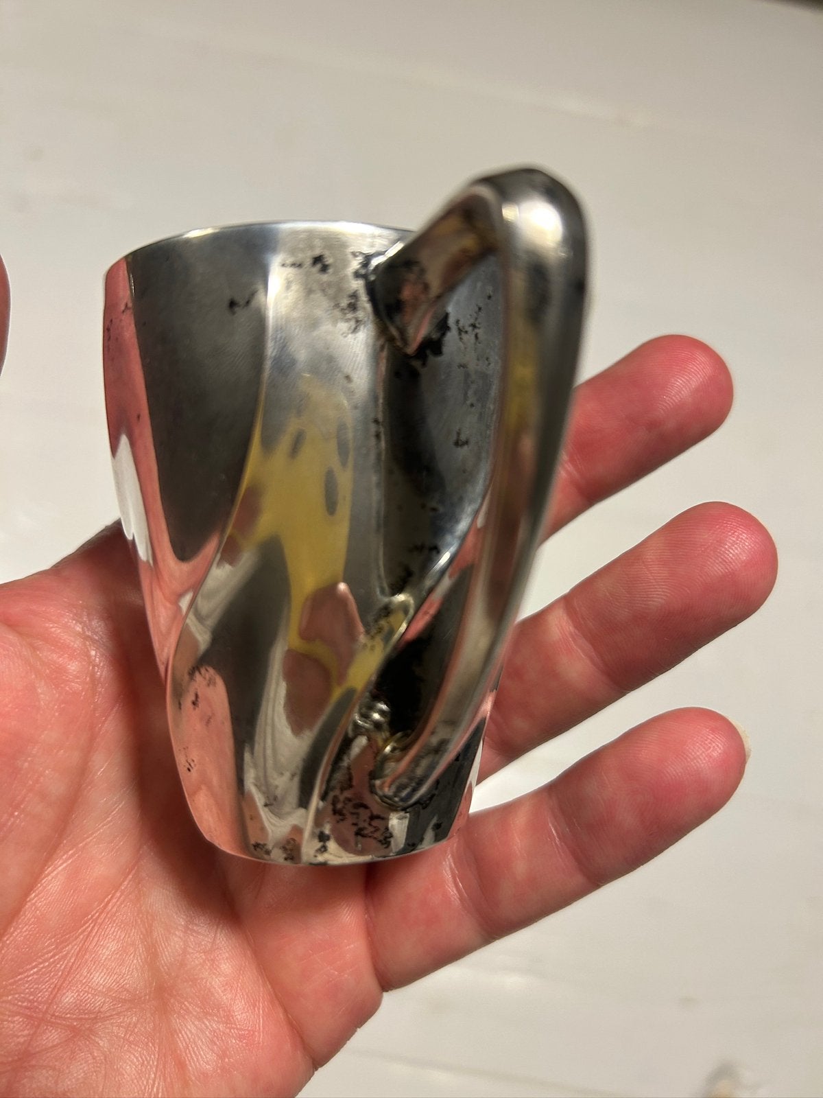 Antieke zilveren beker Jugenstil Duitsland, Antiek en Kunst, Ophalen of Verzenden, Zilver