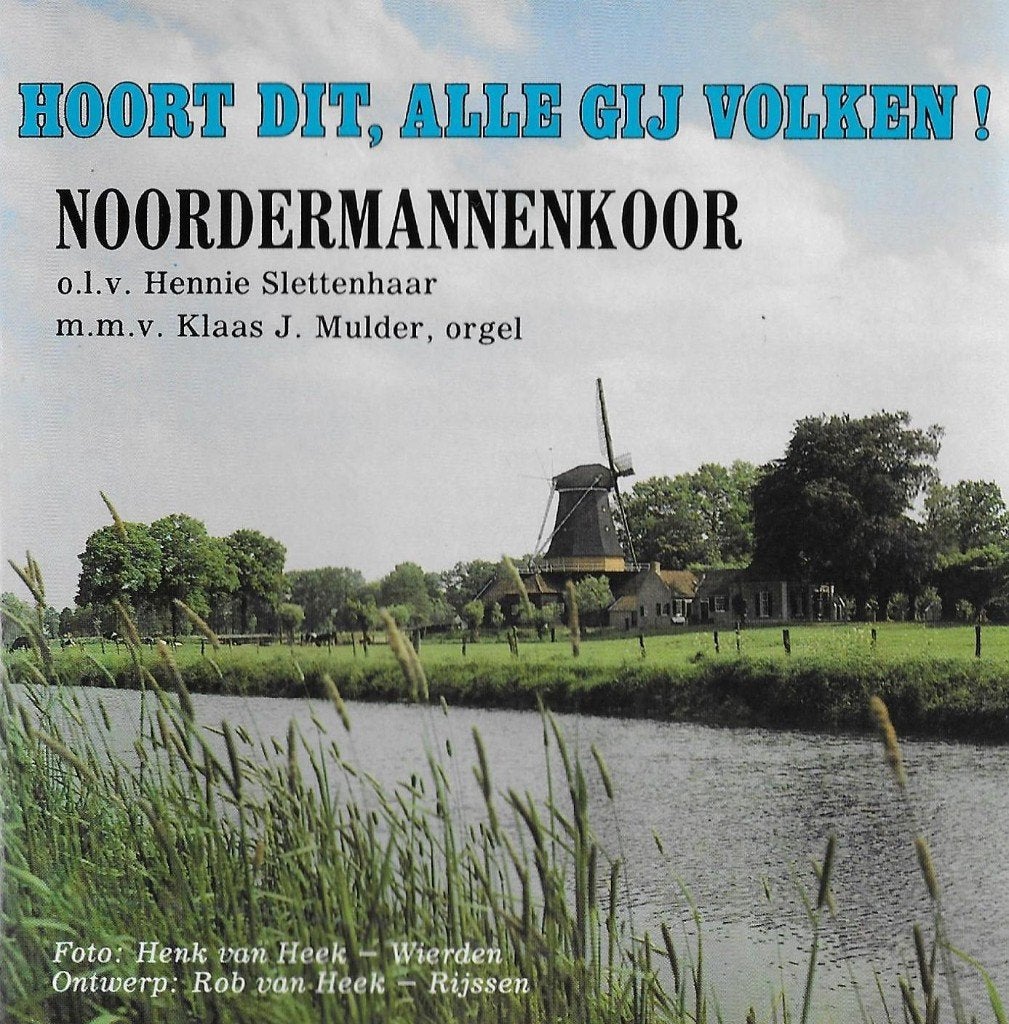 NOORDERMANNENKOOR & KLAAS JAN MULDER / ORGEL., Verzenden, Zo goed als nieuw, Geestelijke liederen, Orgel