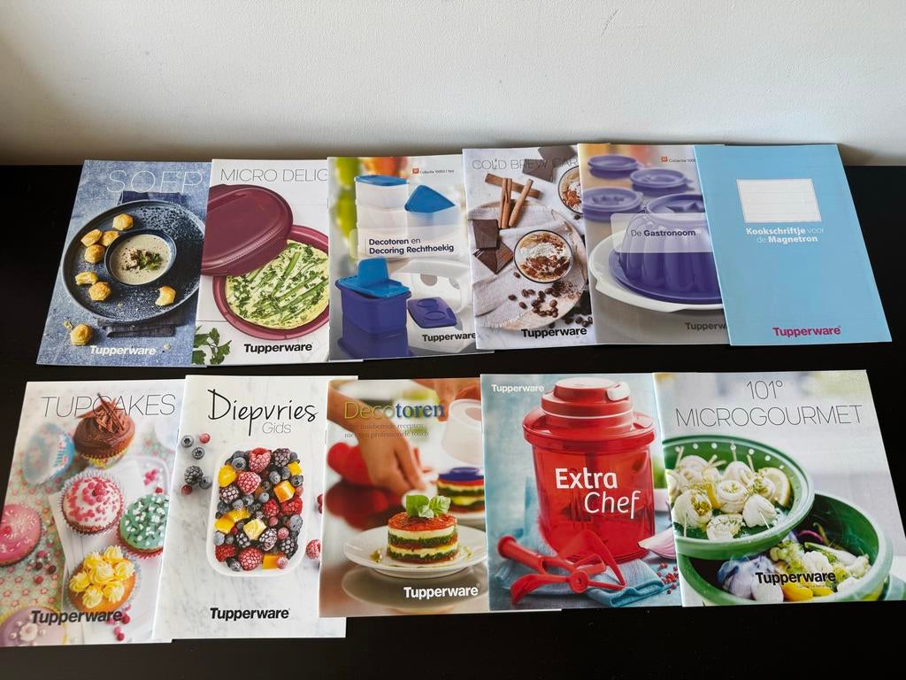 Tupperware kookboekjes - Nieuw, Ophalen of Verzenden, Nieuw
