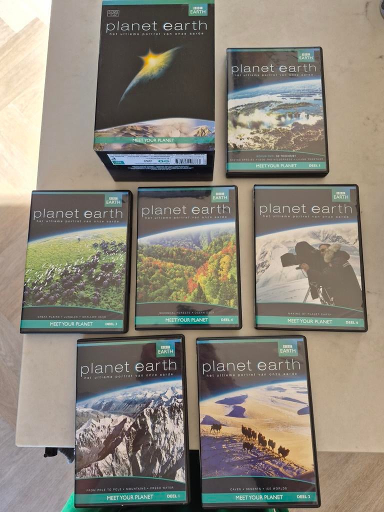 Planet Earth DVD Boxset - ongebruikt, Alle leeftijden, Boxset, Natuur, Ophalen of Verzenden