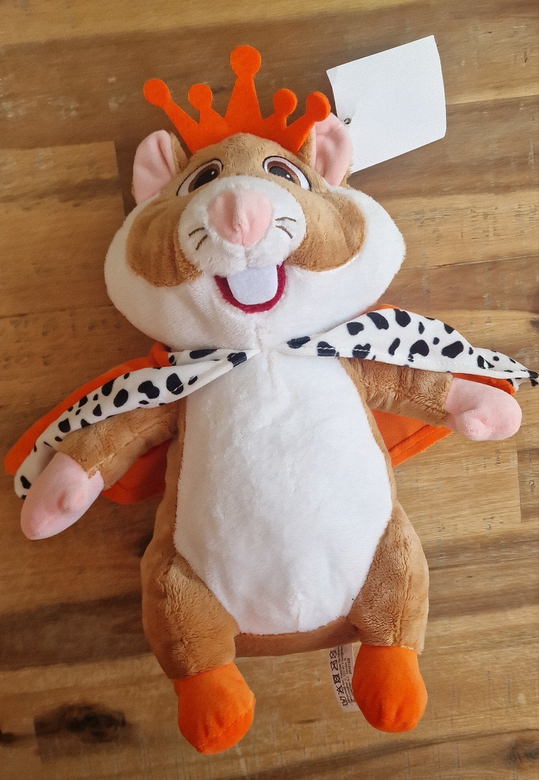 Leuke Hamster Knuffel met Kroon en Mantel, Kinderen en Baby's, Speelgoed | Knuffels en Pluche, Overige merken, Overige karakters