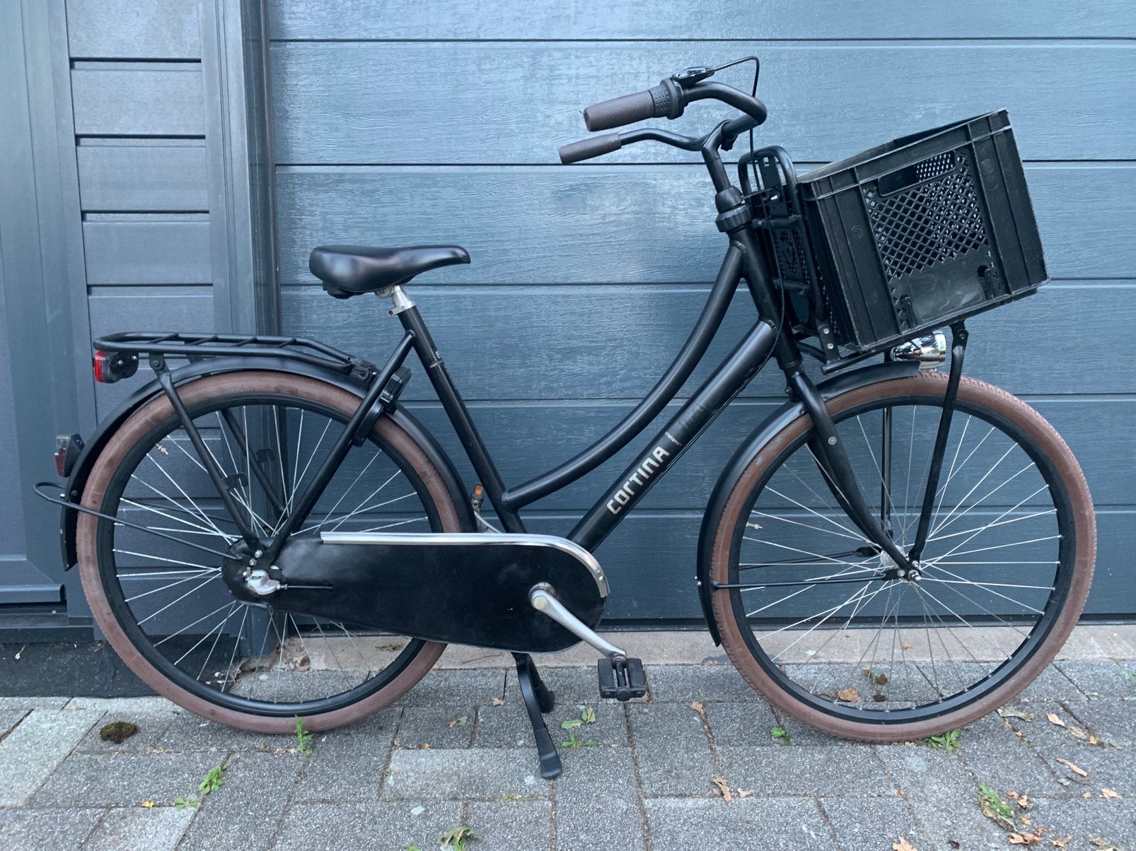 Zeer nette Cortina U4 RN3 transportfiets 3versn 57cm, Terugtraprem, Versnellingen, 56 cm of meer, Zo goed als nieuw