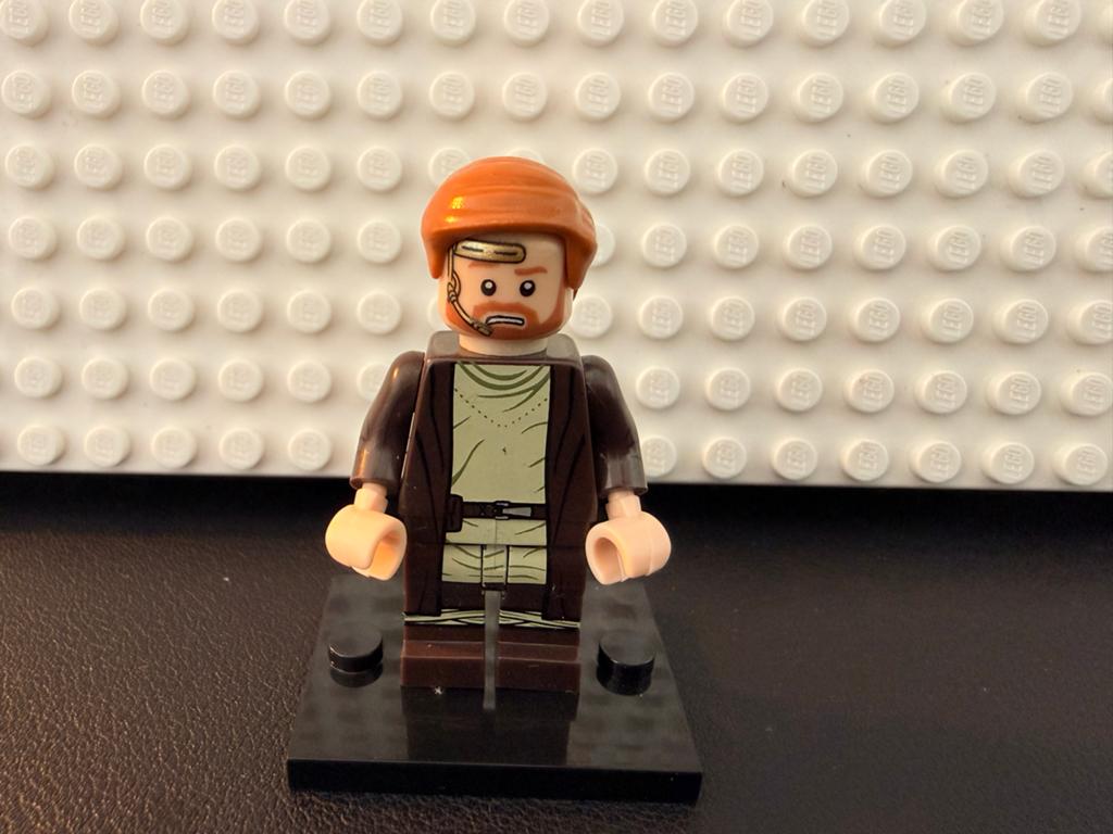 LEGO Star Wars Obi-Wan Kenobi Minifiguur (Episode II), Star Wars, Lego, Ophalen of Verzenden, Zo goed als nieuw