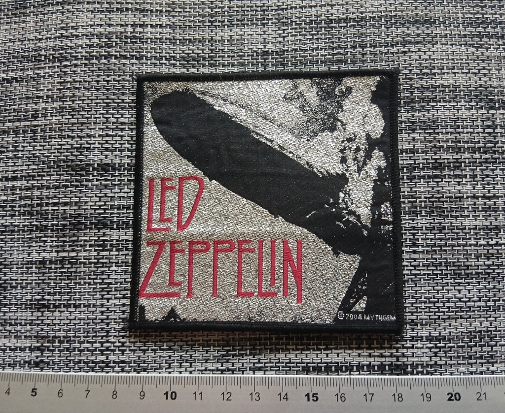 Led Zeppelin prachtige Airship 2004 vintage patch 73, Verzenden, Nieuw, Kleding