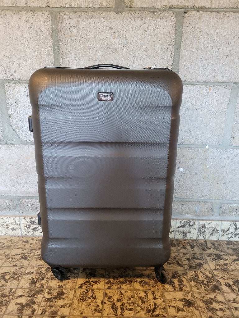 Princess Traveller Koffer - Grijs, Hard kunststof, 45 tot 55 cm, Zo goed als nieuw, Wieltjes