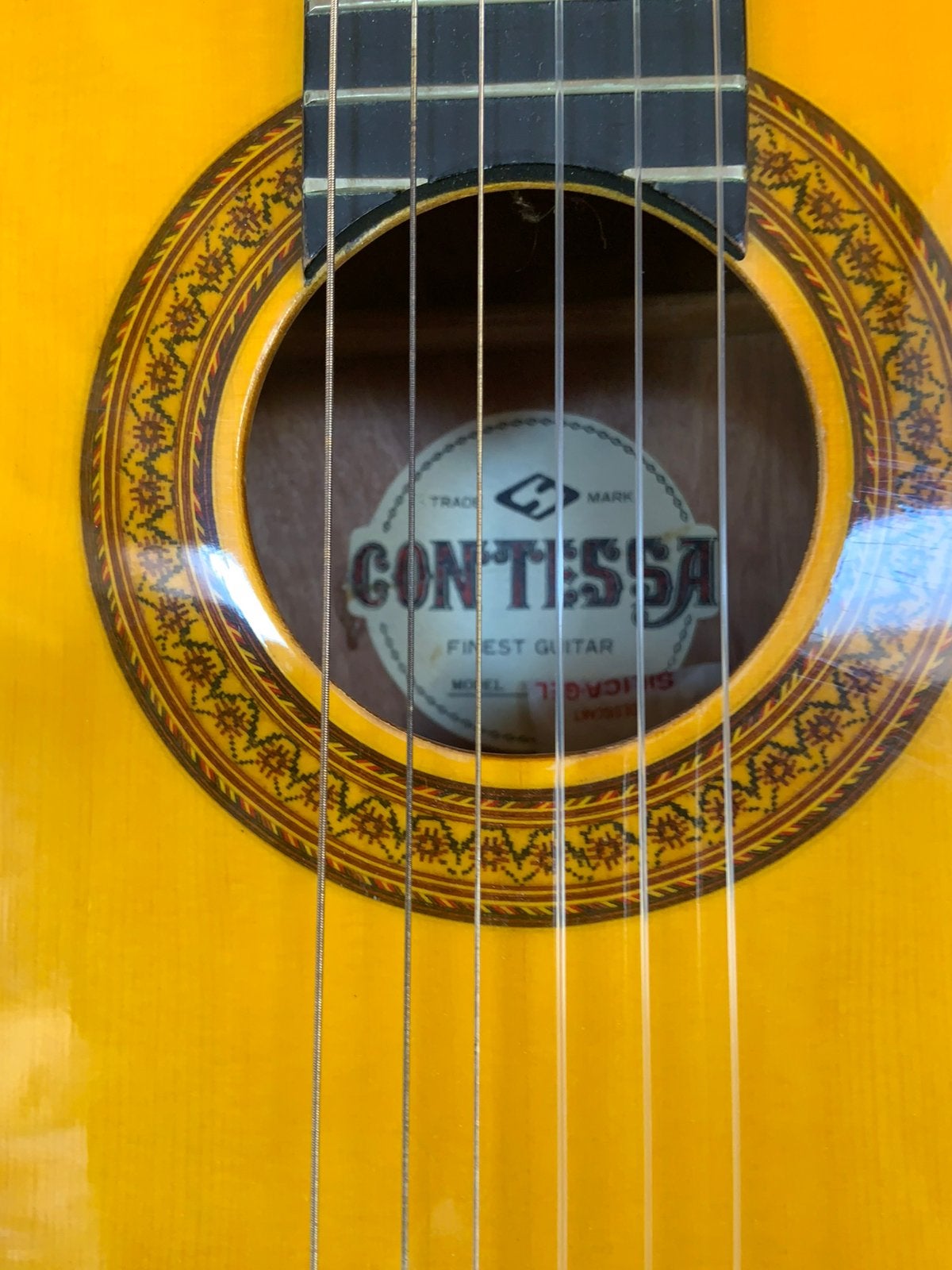 Spaanse gitaar, Muziek en Instrumenten, Snaarinstrumenten | Gitaren | Akoestisch, Ophalen, Zo goed als nieuw, Klassieke of Spaanse gitaar