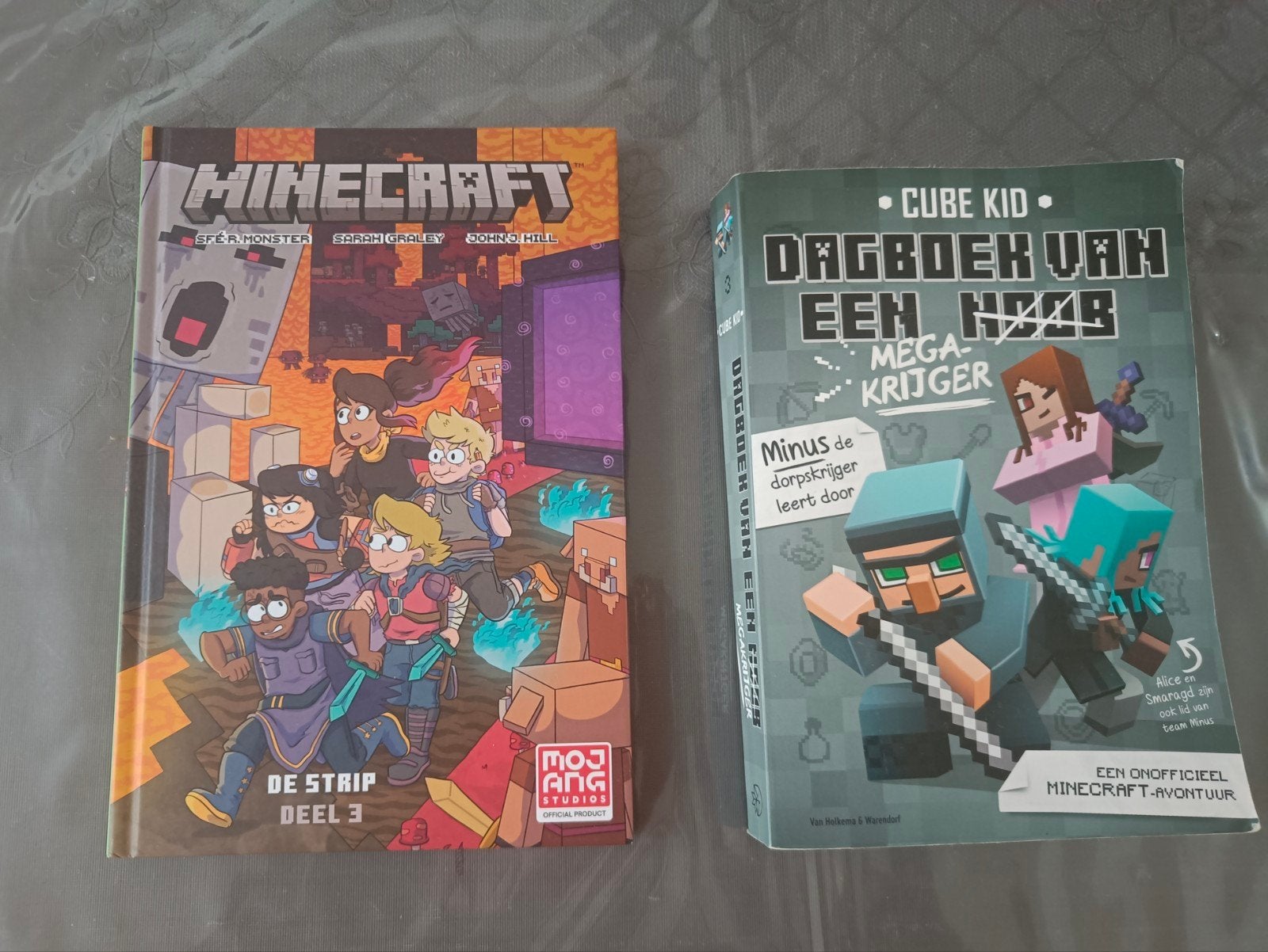 Minecraft boeken: Dagboek van een Noob & De Strip Deel 3, Ophalen of Verzenden, Gelezen, Fictie