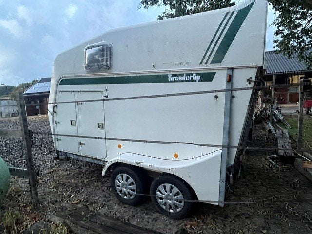 2 paards trailer, Dieren en Toebehoren, Ophalen, Gebruikt, Polyester, 2-paards trailer