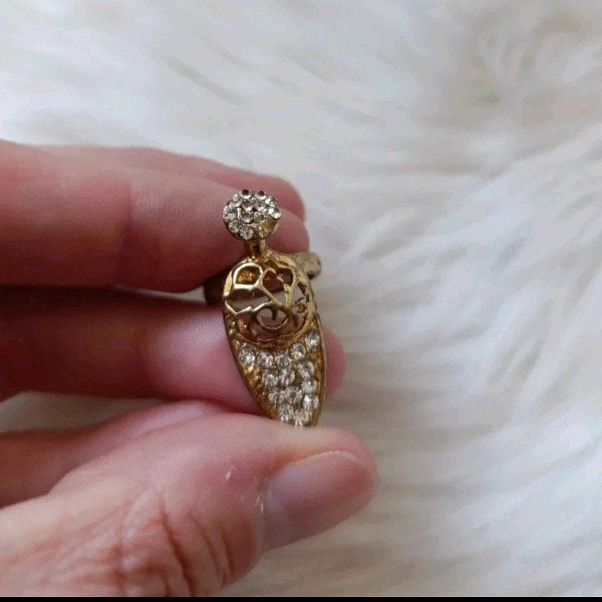 Pink ring maat 14, goudkleurig, Nieuw, Ophalen of Verzenden, Kleiner dan 17, Dame