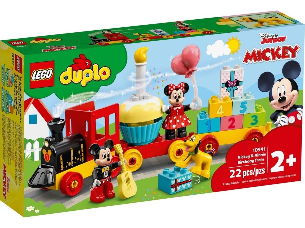 Duplo - Mickey & Minnie Verjaardagstrein (10941), Compleet, Nieuw, Ophalen of Verzenden, Complete set