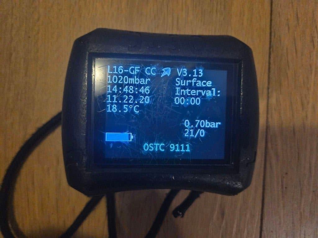 Duik Computer Heinrich Weikamp OSTC9111, Watersport en Boten, Ophalen of Verzenden, Gebruikt, Duikcomputer