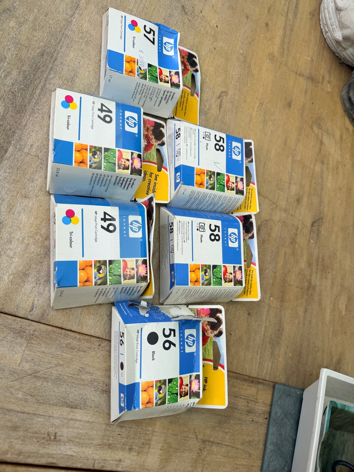 HP Inktcartridges - Diverse kleuren en modellen, Ophalen of Verzenden, Nieuw, Cartridge
