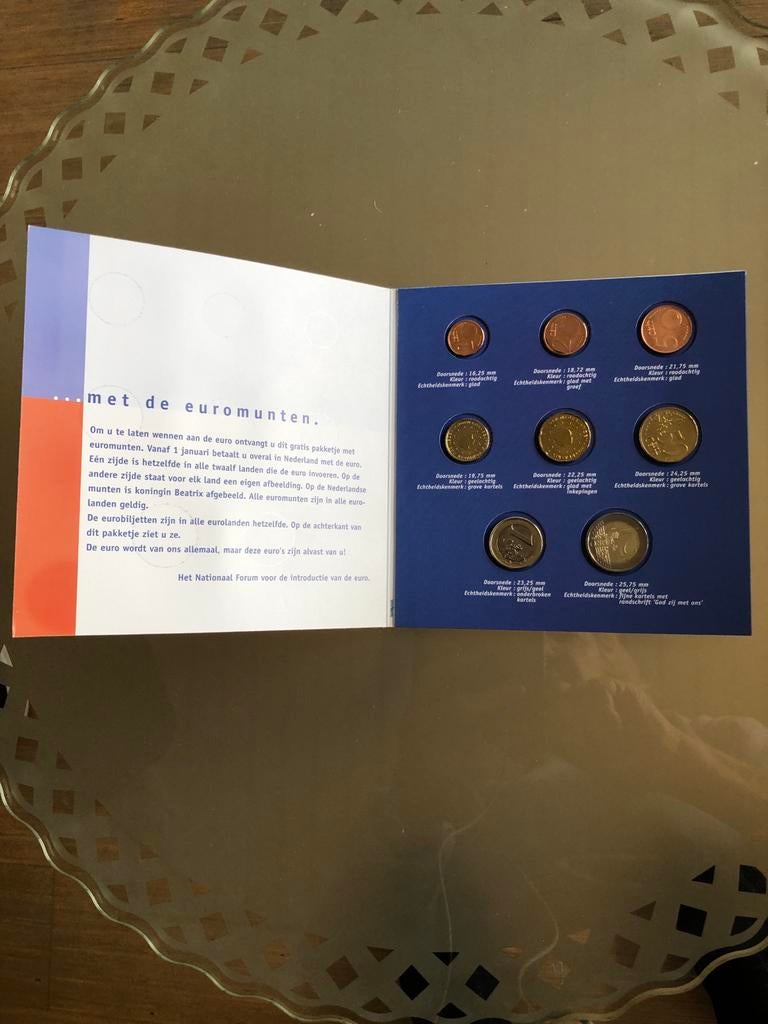 Nederlandse Euro Kennismakingsset 2001, Ophalen of Verzenden, Overige waardes, Setje