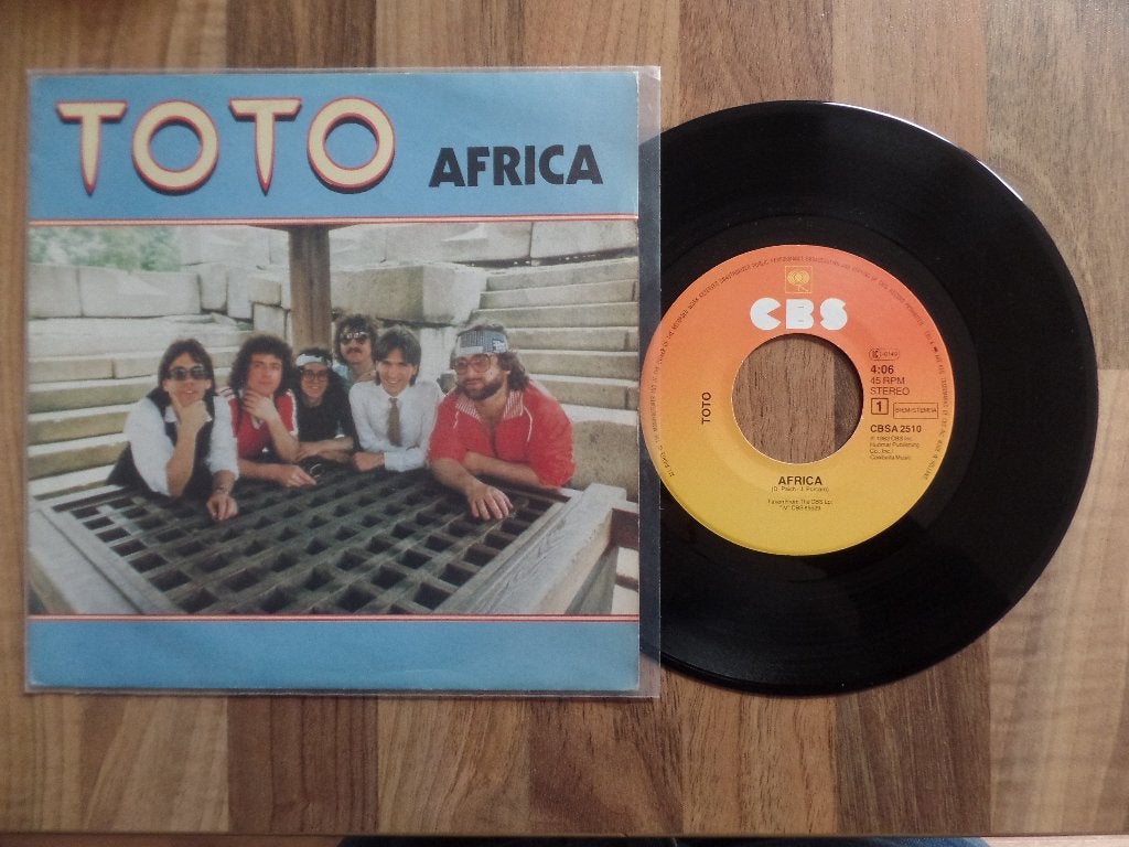 single Toto – Africa, Ophalen of Verzenden, Gebruikt, 7 inch, Rock en Metal