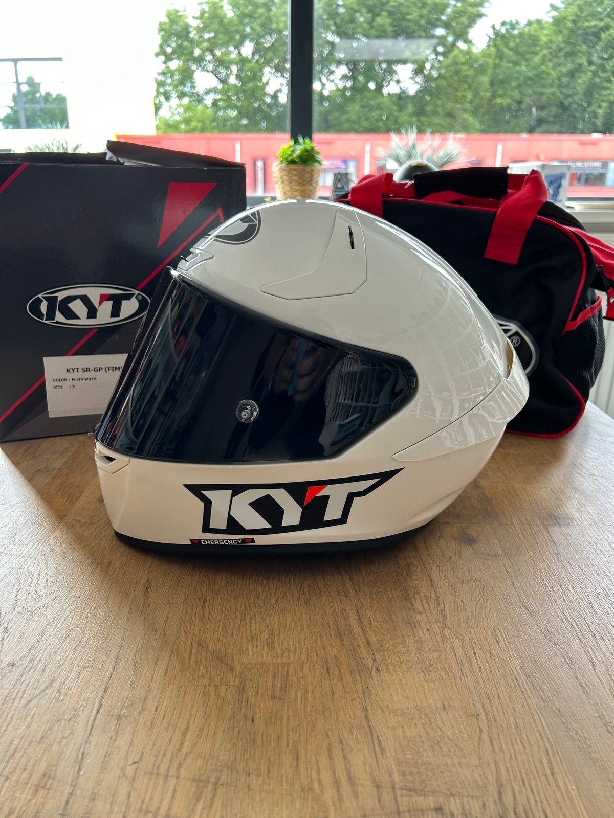 KYT KX-1 Race GP FIM motorhelm - Maat S - Nieuw, Overige merken, Kinderen, Ophalen of Verzenden, Nieuw zonder kaartje