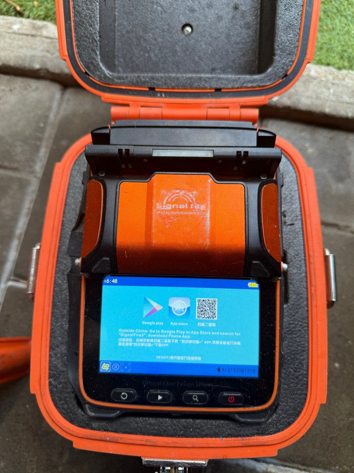 Signal Fire Optical Fiber Fusion Splicer - Glasvezel Lasappa, Ophalen